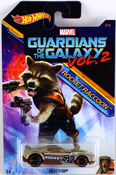Fast Fish - Rocket Raccoon in Champagne by Hot Wheels, diecast miniature model car, Hot Wheels toy, The Guardians Of The Galaxy Vol 2 theme by Hot Wheels, available online in India at www.dreamcarmodels.com