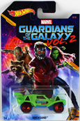 Quicksand in Green by Hot Wheels, diecast miniature model car, Hot Wheels toy, The Guardians Of The Galaxy Vol 2 theme by Hot Wheels, available online in India at www.dreamcarmodels.com