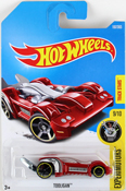 Tooligan in Red by Hot Wheels, diecast miniature scale model car, Hot wheels toy, Hot Wheels car, toy car, kids toys, toys for boys, vehicle toys, available online in India at www.dreamcarmodels.com