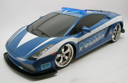 Lamborghini Gallardo R C scale 110 in Blue by Maisto