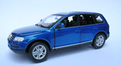 Volkswagen Touareg scale 1/18 in Blue by Bburago diecast scale model car available online in India